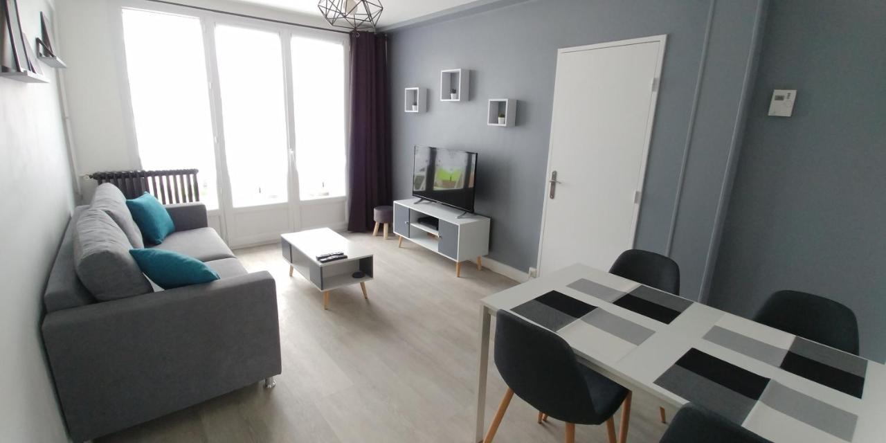 T3 Bord Centre Ville - 4Eme Etage - Fetes Interdites 博格斯 外观 照片
