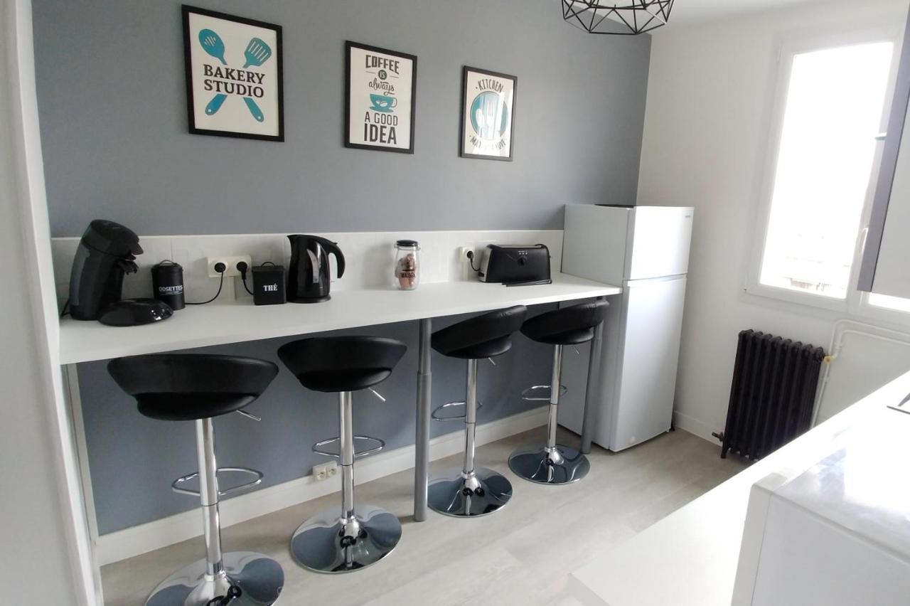 T3 Bord Centre Ville - 4Eme Etage - Fetes Interdites 博格斯 外观 照片